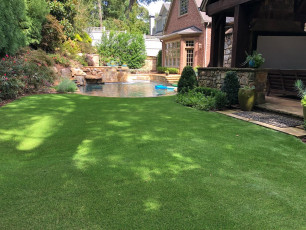 Residential Backyard in Atlanta by ForeverLawn North Central Georgia