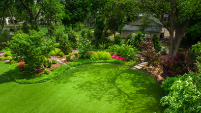 Backyard Paradise at the S. Largent Residence Installed by ForeverLawn Tulsa