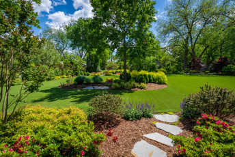 Backyard Paradise at the S. Largent Residence Installed by ForeverLawn Tulsa