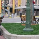 DuPont ForeverLawn Select XL was utilized in median areas at Universal Studios Orlando Florida DuPont ForeverLawn Select XL was utilized in median areas at Universal Studios Orlando Florida