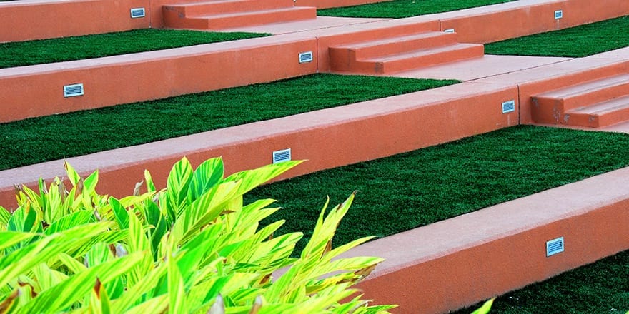 DuPont ForeverLawn Select XL was utilized in median areas at Universal Studios Orlando Florida DuPont ForeverLawn Select XL was utilized in median areas at Universal Studios Orlando Florida