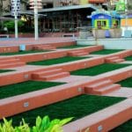 DuPont ForeverLawn Select XL was utilized in median areas at Universal Studios Orlando Florida DuPont ForeverLawn Select XL was utilized in median areas at Universal Studios Orlando Florida