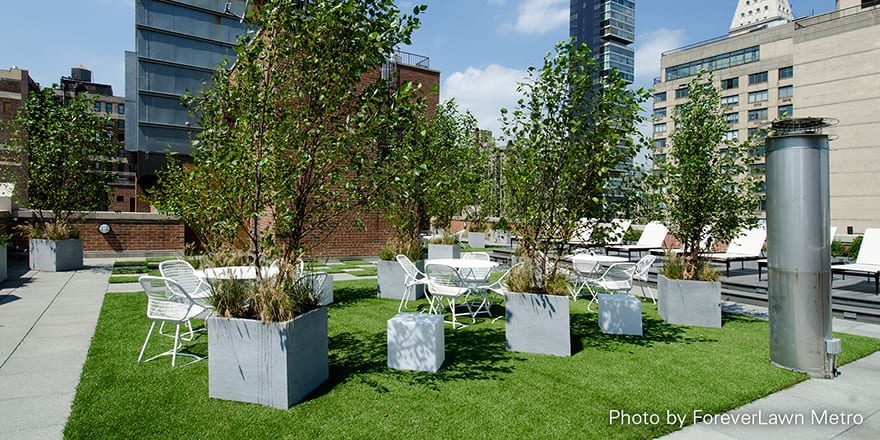 ForeverLawnSouthwest install at a residential development in Midtown Manhattan