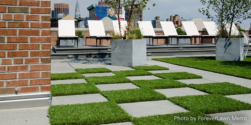 ForeverLawnSouthwest install at a residential development in Midtown Manhattan