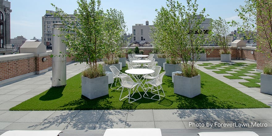 ForeverLawnSouthwest install at a residential development in Midtown Manhattan