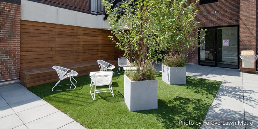ForeverLawnSouthwest install at a residential development in Midtown Manhattan