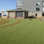 ForeverLawn Northern Ohio installed Dupont™ ForeverLawn® Select LX at an apartment complex in Cleveland, OH
