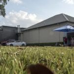 ForeverLawn artificial grass installation at Haven Restaurant in Tampa