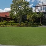 ForeverLawn artificial grass installation at Disney Polynesian Village Resort