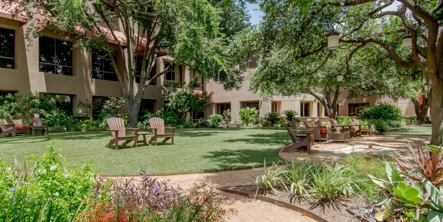 ForeverLawn artificial grass installation at the Four Seasons Hotel Austin