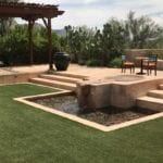 ForeverLawn artificial grass installation at Four Seasons Resort Scottsdale