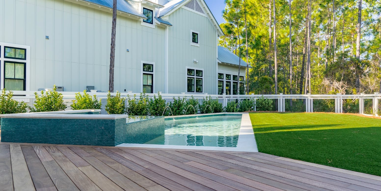 Grayton Beach, Florida home featuring DuPont™ ForeverLawn® Select EL