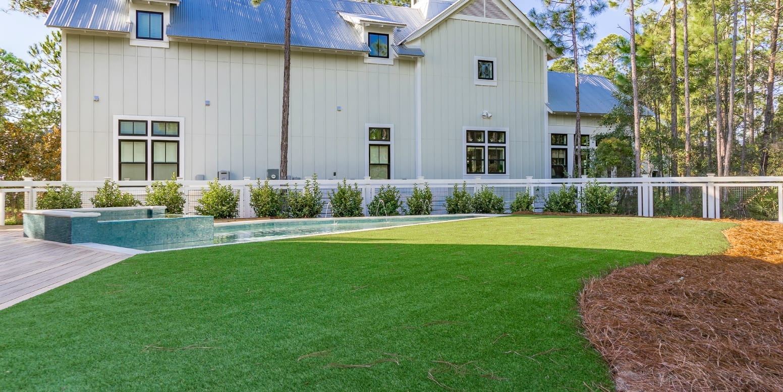 Grayton Beach, Florida home featuring DuPont™ ForeverLawn® Select EL