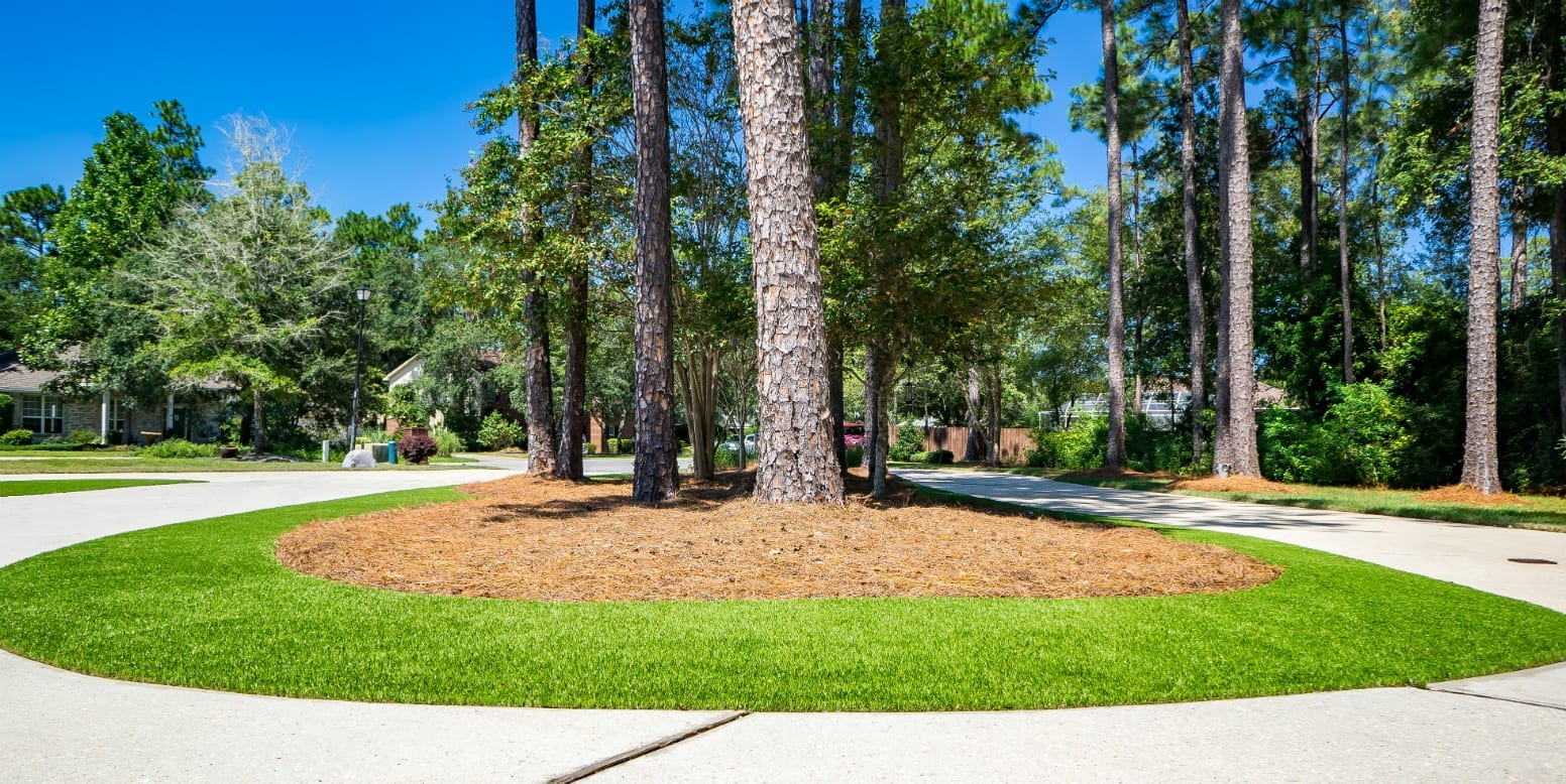 Niceville, Florida residential front lawn featuring DuPont™ ForeverLawn® Select HD installed by ForeverLawn Emerald Coast