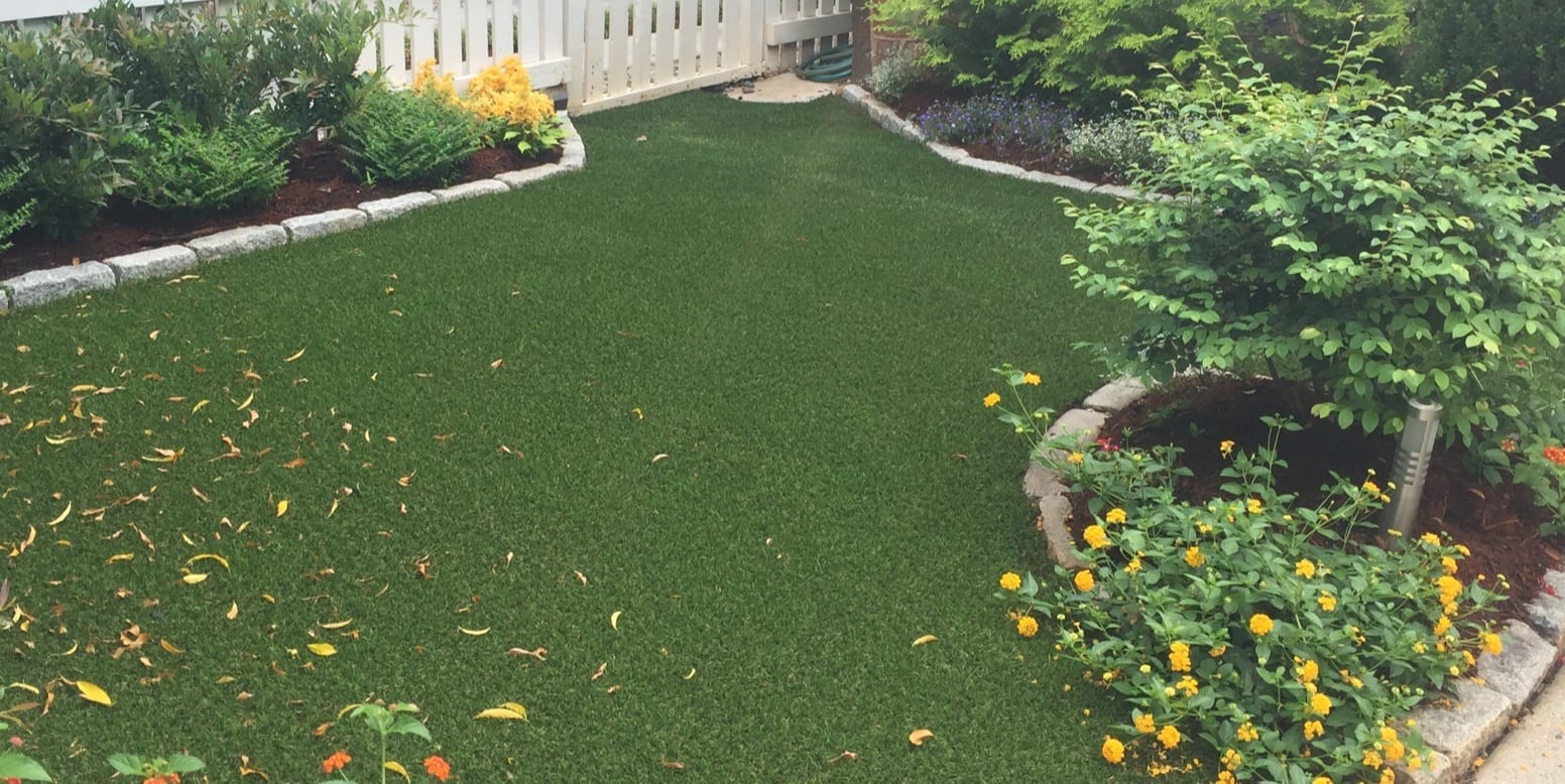 ForeverLawn artificial grass installation at an Old Fourth Ward Atlanta, GA home