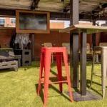 Redneck Riviera in Nashville, Tennessee, featuring Dupont™ ForeverLawn® Select VR on the rooftop