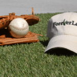 Lounge area at Segra Stadium featuring ForeverLawn Fusion Pro artificial grass.