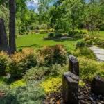 Largent residence backyard featuring ForeverLawn Landscape synthetic grass